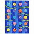 thumbnail image 2 of Kid Essentials - Infants & Toddlers Friendly Fish, 5'4" x 7'8", Multicolored, 2 of 2