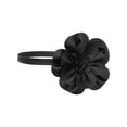 thumbnail image 1 of Cinturón de Cintura de Flor para Mujeres de Cuero PU, Cinturón Floral Boho Delgado, Negro, Talla Única, 1 of 6