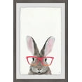 thumbnail image 2 of Marmont Hill Hippie Bunny Framed Wall Art, 12.00" x 1.50", 2 of 6