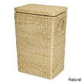 thumbnail image 2 of Rush Grass Laundry Basket - Black, 2 of 5