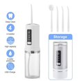thumbnail image 2 of Portable 4-Head Electric Water Flosser, Adjustable 60-120 PSI Dental Irrigator for Tartar Removal Oral Hygiene, 2 of 5