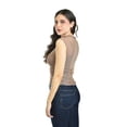 thumbnail image 3 of Blusa mesh + top basico /Juvenil, 0217 (Beige) beige M, 3 of 5