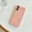 Pink, variant on ShellTech for iPhone 12 Liquid Silicone Phone Case, Cute Slim Grip Soft Rubber Matte TPU Plain Solid Bright Color Shockproof Girly Simple Case with Camera Cover for Women Men,Red