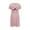 02 Pink, variant on Fewfanhot Gowns for Women Sleepwear Plus Size Valentine's Day Sleep Dress, Heart Print Short Pajama Dress, Casual Loungewear for Women, Cozy Nightgown