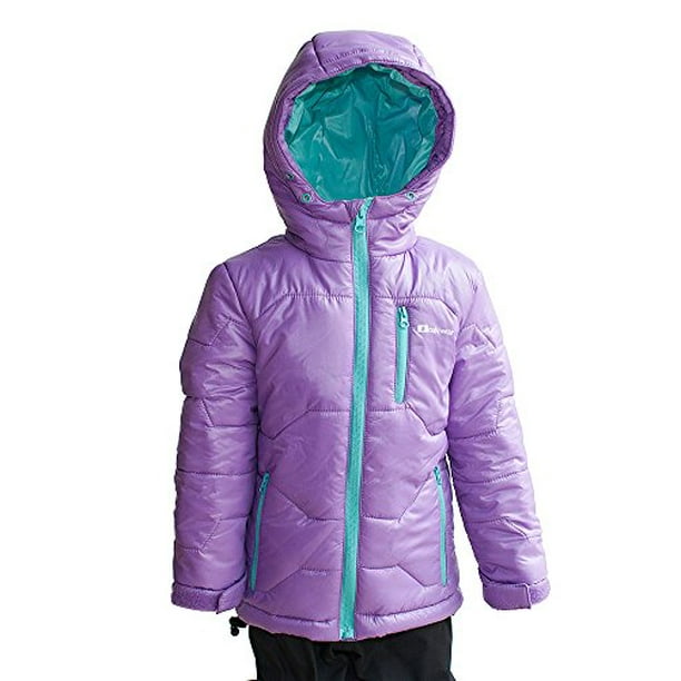 OAKI Kids Puffy Winter Jacket Purple/Teal