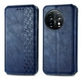 thumbnail image 3 of SaniMore Wallet Case for Oneplus 12R, Vintage PU Leather Case Card Slots Cash Pocket Stand Feature Magnetic Closure Anti-drop Shockproof Full Body Protective Case For Oneplus 12R, Blue, 3 of 5