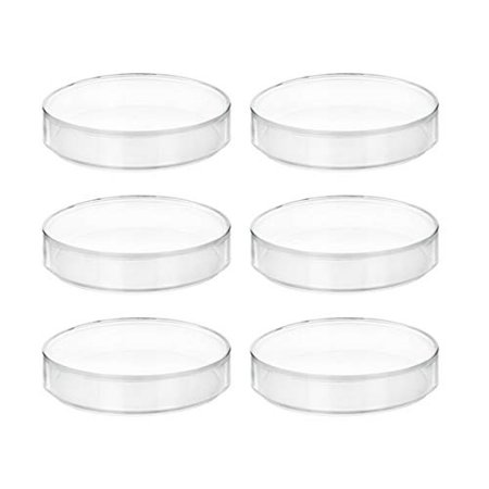 30 Pack 60 X 15 Mm Plastic Petri Dishes With Lids, Petri Dish, Deep