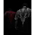 thumbnail image 5 of Breathedivinity nueva moda cráneo gimnasio camisa hombres mujeres Hip hop Oversize estilo oscuro moda Top América calle Retro manga corta, 5 of 5