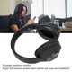 thumbnail image 3 of Auriculares inalámbricos para juegos cancelación de ruido de control de volumen estéreo de auriculares Bluetooth para teléfono celular, 3 of 8