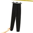 thumbnail image 5 of YYDGH Women's Home Pajamas Pants Elastic Waist Cuffed Hem Soft Lounge Pants Casual Loose Fit Sleep Pajama Bottoms with Pockets Daily Wear, 5 of 6