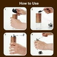 thumbnail image 5 of AGCAN Manual Coffee Grinder Portable Coffee Bean Mill Grinders with Ceramic Burr, 304 Stainless Steel Hand Crank - Fine Coarse Adjustable - for Outdoor, Travel, Espresso, 5 of 11