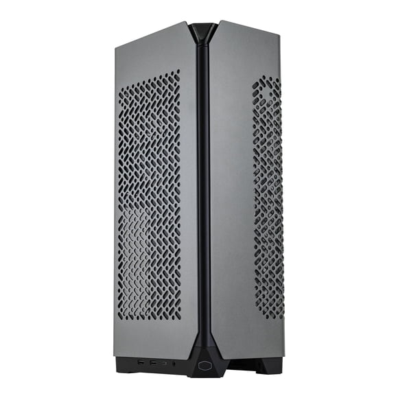 Cooler Master Ncore 100 Max Itx Sff Tower Case Custom 4.724 In Aio 850W Sfx Gold Atx3.0 Psu 4 Ranuras Gpu Montaje Vertical Gpu Pcie 4.0 Riser Aluminio Anodizado Usb Tipo C (Nr100-Mnnn85-Sl0)