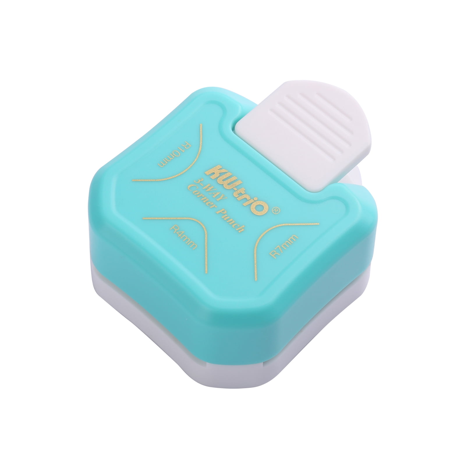 KW-trio KW-trio 3-in-1 Corner Rounder Punch /R7/R10mm Round Corner Trimmer Cutter for Card Photo Paper Laminating Pouches