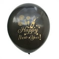 thumbnail image 2 of WRISTBIQUE 15Pcs Assorted Color Latex New Year Balloons Set with Printing and Confetti for Party Decor, 2 of 5
