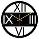 thumbnail image 2 of 12'' Wall Clock Decorative Silent Clocks Art Hanging Decor Simple Design Black Acrylic For Bedroom Cafe Kitchen Farmhouse Gift A Macarena Relojes de pared, 2 of 7