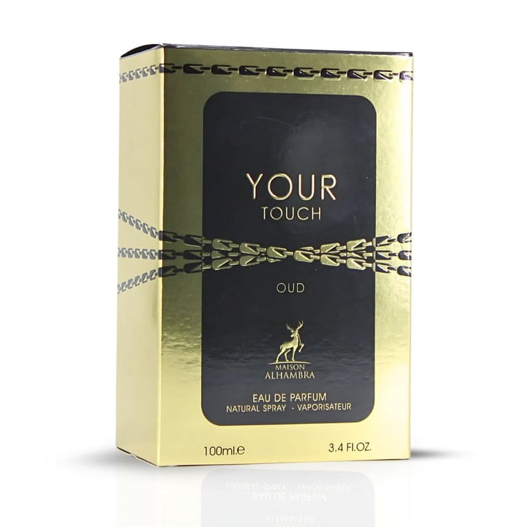 香水(男性用) Maison Alhambra Your Touch Oud Maison Alhambra Unisex Your Touch Oud EDP Spray 3.4 oz Fragrances