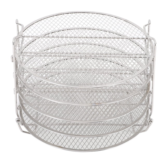 6.5qt 5 Capas Deshidrator de Resistencia para Alimentos 6.5QT 8QT RACK DE DESHIDRATOR DE ACERO APILIBLE APILIBLE