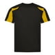 thumbnail image 2 of Just Cool - Camiseta deportiva transpirable tecnología Neoteric™ de manga corta para hombre - Running/Gym/Deporte/Futbol (Negro / Oro), 2 of 2