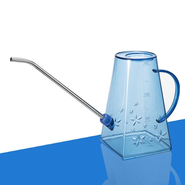 Arrosoir Rétro avec Long Bec en PP Transparent Durable pour Entretien Intérieur et Extérieur
