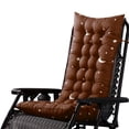 thumbnail image 2 of Cheers Solid Color Garden Rocking Deck Chair Cushion Outdoor Pool Thick Sun Seat Pad, 2 of 2