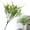 N, variant on Artificial Outdoors Plastic Plants Shrubs, Greenery for Garden Patio Wedding Farmhouse Indoor Decoration, Green Leaf Branch