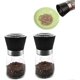 thumbnail image 1 of Salt & Pepper Mill Sets,2Pcs Premium Black Pepper Grinder,Adjustable Coarseness,Manual Pepper Grinders ABS Glass Grinder, 1 of 2