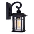 thumbnail image 1 of CWI Lighting Blackburn 1 Light Outdoor Black Wall Lantern, 1 of 5
