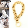 thumbnail image 3 of Methold resistente y duradero para un control mejorado Collar de cadena de perro de acero Collares de perro Collar de perros negro 28 pulgadas Type3 NO3, 3 of 6