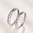 thumbnail image 4 of Simple Sanskrit Distressed Rings For Men And Women Copper Electroplated Not Inlaid Jewelry Unisex Gift Everyday Wear, 4 of 6