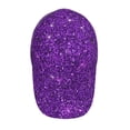 thumbnail image 5 of Lsque Purple Glitter Baseball Cap Trucker Low Profile Hat Golf Dad Hat Adjustable Original Classic Unconstructed Plain Cap Men Women, 5 of 9