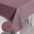 thumbnail image 3 of LAICAIW Nappe Imperméable en PVC 54 x 54 Pouces Rose Mer, PVC, Nappe, 3 of 7