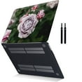 thumbnail image 1 of Hard Protective Shell Case Cover Compatible with Newest MacBook Air 13 inch( , 2022 - 2018) Cable Tie Model A1932/A2179/A2337 m1, Flower 0034, 1 of 5