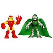 Marvel Super Hero Adventures Iron Man & Dr. Doom Action Figure 2-Pack