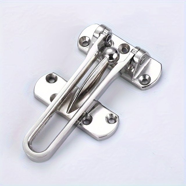 HAOAN Steal Stopper Professional-Grade Stainless Steel Slide Bolt Lock - Anti-Theft Rust-Resistant Security Chain for Home & Hotel Doors