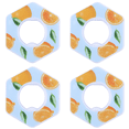 thumbnail image 1 of Vainas Sabor Aire Anillos Fragancia Frutas Creativos para Potable () Naranja, 1 of 6