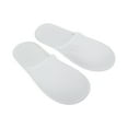 thumbnail image 2 of Unique Bargains 1 Pair Disposable Slippers Foldable Closed Toe Anti-slip Hotel Slippers White, 2 of 5