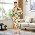 thumbnail image 6 of FORMRS Onesies Pajama for Adults Unisex Hoodie Winter Jumpsuit One Piece Sleepwear, Sizes S-2XL, Black Cats Reading, 6 of 7