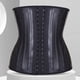 thumbnail image 5 of Corsé Entrenador De Cintura Cinturón adelgazante de 25 huesos de acero para hombre y mujer (negro S), 5 of 8