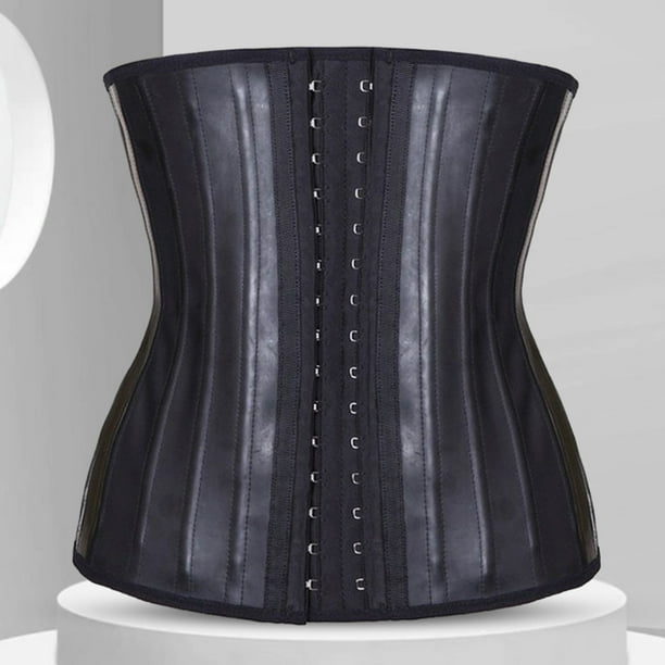 25 huesos de acero cintura femenina Cincher transpirable superficie mate envoltura de barriga para fiesta Ndcxsfigh Para Estrenar