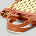 thumbnail image 5 of Women Rattan Straw Tote Bags Summer Beach Shoulder Purse and Handbags Summer Woven Crossbody Bag Clutch Satchel, 5 of 7