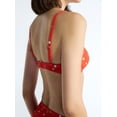 thumbnail image 4 of Free Assembly Women's and Women’s Plus Longline Triangle Bikini Top, Sizes XS-3X, 4 of 5