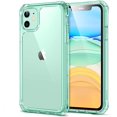 thumbnail image 1 of IBAOLEA Étui Air Armor Compatible avec iPhone 11 [Protection contre les Chutes de Qualité Militaire] [Absorbant les Chocs] [Anti-Jaunissement Dos Dur] [Résistant aux Rayures], 6.1 Pouces, Vert Menthe Clair, 1 of 7