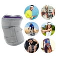 thumbnail image 6 of Unique Bargains 2 Pcs Breathable Elbow Pads Comfortable Elbow Pads for Sport Gray Purple, 6 of 6