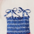 thumbnail image 4 of KPOPLK 4th of July Toddler Dress Outfit American Flag Dress Patriotic Independence Memorial Day Dress Summer Clothes(4-5 Years,Watermelon Red), 4 of 5