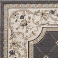 thumbnail image 3 of 7'10" x 9'10" Polypropelene Grey/Ivory Area Rug, 3 of 3