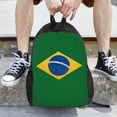 thumbnail image 7 of Brazil Flag Backpack Travel Bag For Men Women Lightweight Back Pack With Laptop Compartmen, 7 of 7