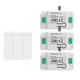thumbnail image 1 of 433Mhz Wireless Remote Control Light Switch Push Button Wall Switch AC 110V 220V Relay Receiver,1 * Wireless remote control switch set, 1 of 8