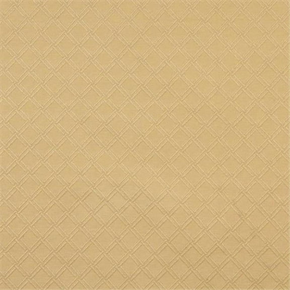 Designer Fabrics E550 54 in. Wide Gold- Diamond Jacquard Woven Upholstery Grade Fabric