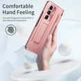 thumbnail image 3 of Decase for Samsung Galaxy Z Fold 6 Rugged Case, Plating PC Luxury All-Inclusive Hinge Protection Support Wireless Charging with Built-in Screen Protector Cover For Samsung Z Fold 6 2024 5G Rosegold, 3 of 7