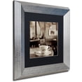 thumbnail image 2 of Trademark Fine Art "Tuscany Caffe IV" Canvas Art by Alan Blaustein, Black Matte, Silver Frame, 2 of 4